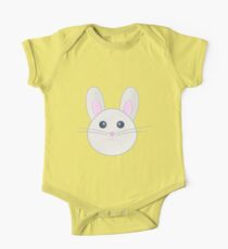 Cute Bunny Short Sleeve Baby One-Piece