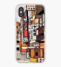 Vinilo o funda para iPhone Paseo temprano en la mañana