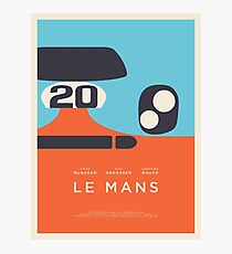 Le Mans Movie Gulf - Grundriss Layout C Fotodruck