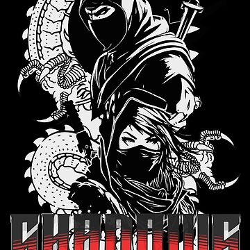 White Ninja , Assassin Art Board Print for Sale by EsT-shop