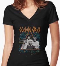 Def Mädchen Shirt mit V-Ausschnitt