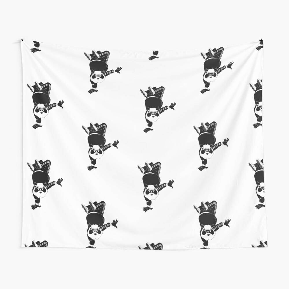 Breakdancin’ Panda Wall Tapestry