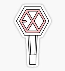 Pegatina EXO LIGHTSTICK PINK