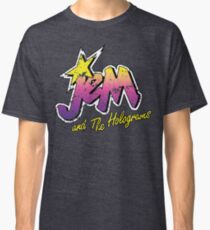 Distressed Vintage Look Jem und die Hologramme Classic T-Shirt