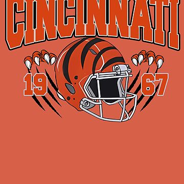 Cincinnati Bengals Full Tiger Vintage Sticker for Sale by severnbc