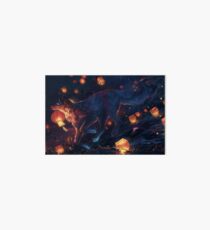 lanterns Art Board Print