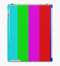 TV signal iPad Case/Skin