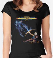 Nikola Tesla Vs. Thomas Edison - AC/DC - Elon Musk Women's Fitted Scoop T-Shirt