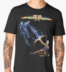 Nikola Tesla Vs. Thomas Edison - AC/DC - Elon Musk Men's Premium T-Shirt