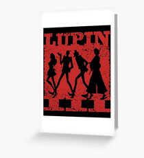 Lupin III Greeting Card