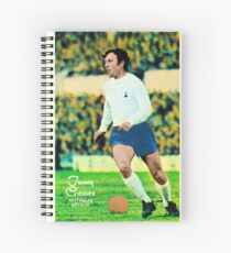 JIMMY GREAVES TOTTENHAM HOTSPUR FOOTBALL STAR COOL POSTER Spiral Notebook