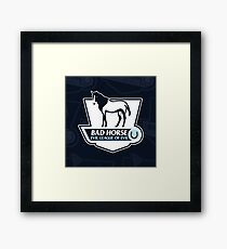 Premier League of Evil Framed Print