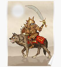 Goblin Wolf Cavalry Poster