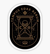Tempus Edax Rerum Sticker