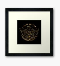 Carpe Noctem Framed Print