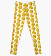 Polygonale Kiwano-Illustration Leggings