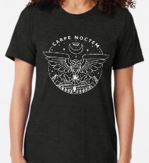 Carpe Noctem / Weiß Vintage T-Shirt