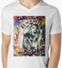 Revolution Now-Sylvia Rivera Men's V-Neck T-Shirt