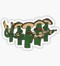 Pegatina Saguaro Mariachi