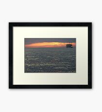 The Green Flash Framed Print