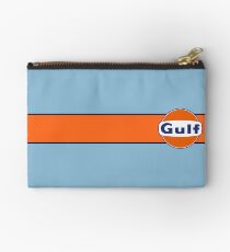 Gulf horizontal stripe Zipper Pouch