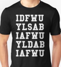 IDFWU Hook White Unisex T-Shirt