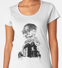 Alfred Hitchcock Collage Women's Premium T-Shirt