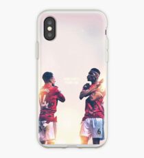 Jesse Lingard And Paul Pogba of Manchester United wakanda forever celebration iPhone Case