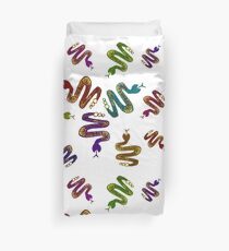 Snakes Neon Jungle Duvet Cover