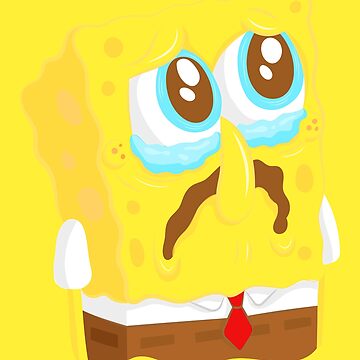 Sad Spongebob Accessories Bag