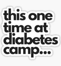 Diabetes Camp Sticker