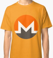 Monero XMR Crypto Currency Icon Classic T-Shirt