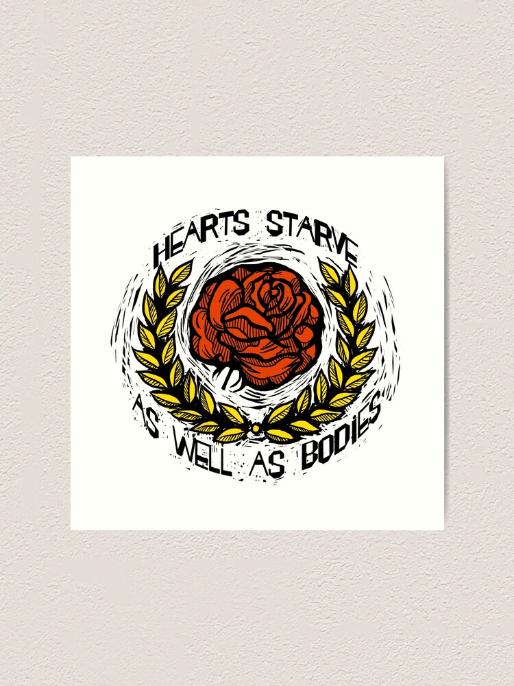"Bread and Roses" Art Print by leebradford Redbubble
