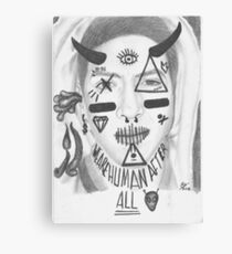Vandalism Canvas Print