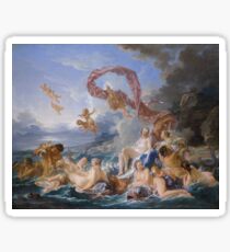 Francois Boucher The Triumph of Venus Sticker
