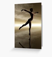 The Dance of Natural Beauty Greeting Card