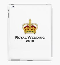 Royal Wedding 2018 Crown With Jewels Color iPad Case/Skin