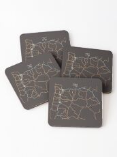 Oregon Highways Coasters