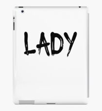 Vinilo o funda para iPad Lady