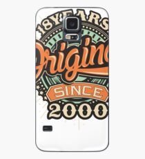 Birthday 18 Design: Original since Case/Skin for Samsung Galaxy