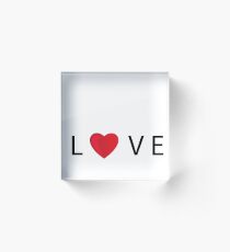 Express Your Love!!! Acrylic Block