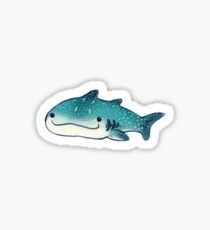 whale shark a nice friend Sticker