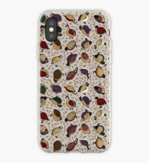Rustic Quail (Now With More Quail!) iPhone Case