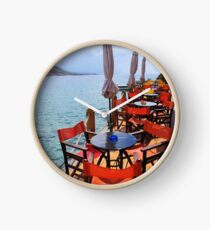 Schritt nach draußen Uhr