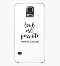 Alles ist möglichestmöglich möglich Hülle & Skin für Samsung Galaxy