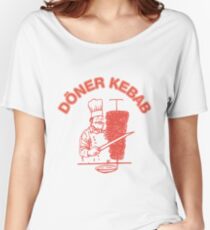 Doner kebab logo Women's Relaxed Fit T-Shirt