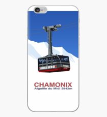 Chamonix Ski Resort , Aiguille du Midi Cable Car iPhone Case