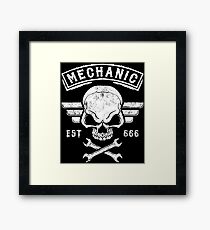 MECHANIC Framed Print