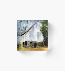 A Hidden Barn in West Chester, PA Acrylic Block