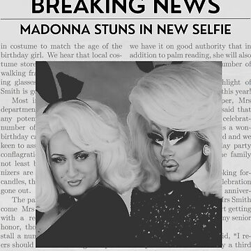 Brittany Broski Trixie Mattel Meme Sticker For Sale By Katie Kell